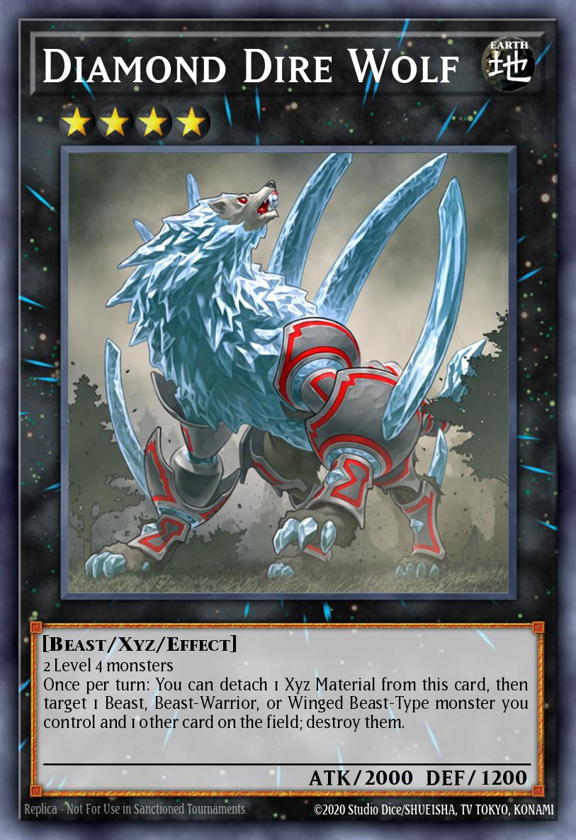 Loup Sinistre Diamant (V.1 - Platinum Secret Rare)