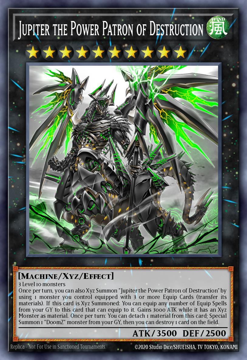 Jupiter le Mécène du Pouvoir de la Destruction (V.1 - Ultra Rare)