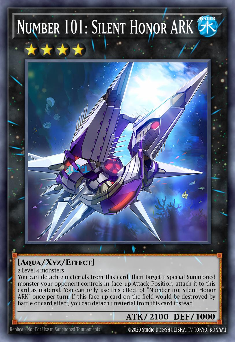 Numéro 101 : Honneur Silencieux ARCHE (V.1 - Platinum Secret Rare)