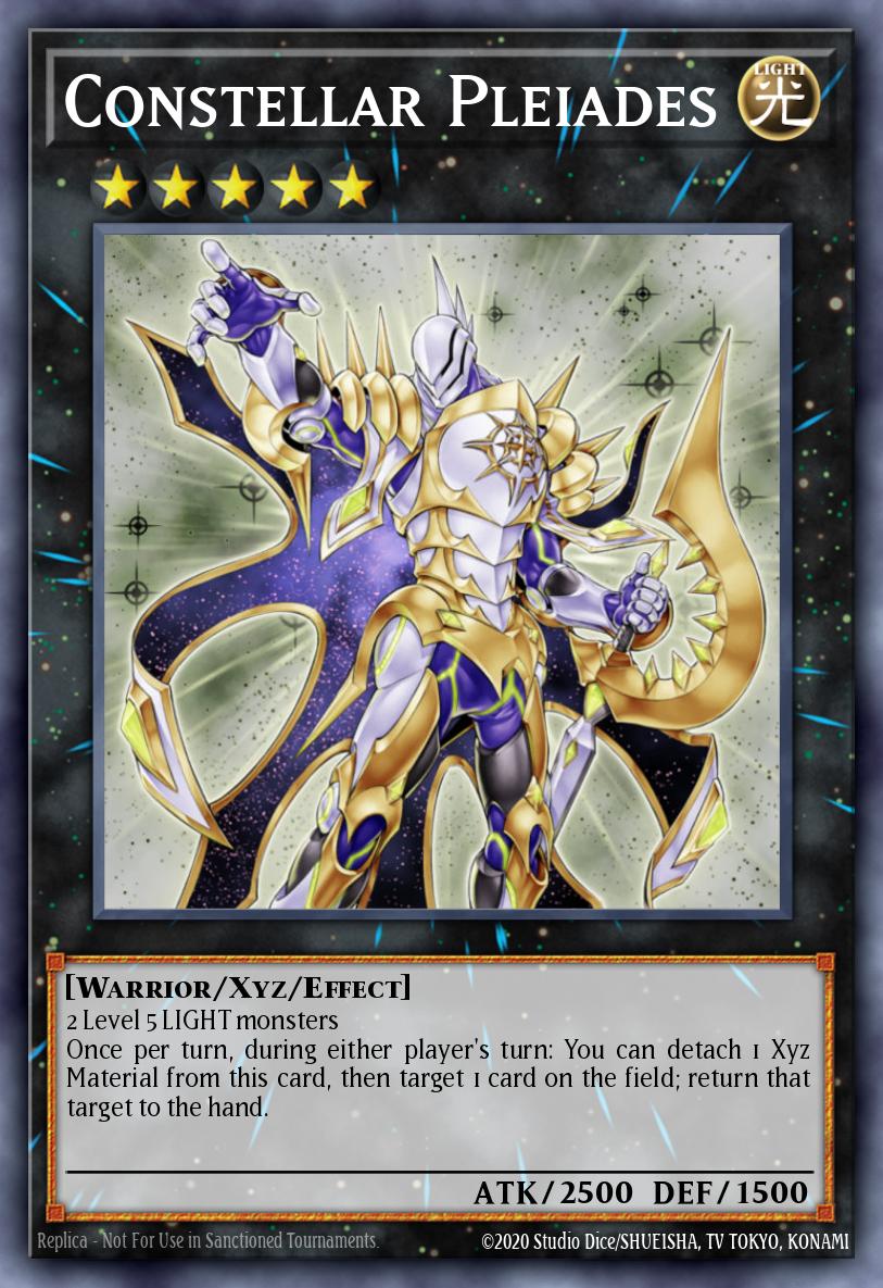 Pléiades de la Constellée (V.1 - Platinum Secret Rare)