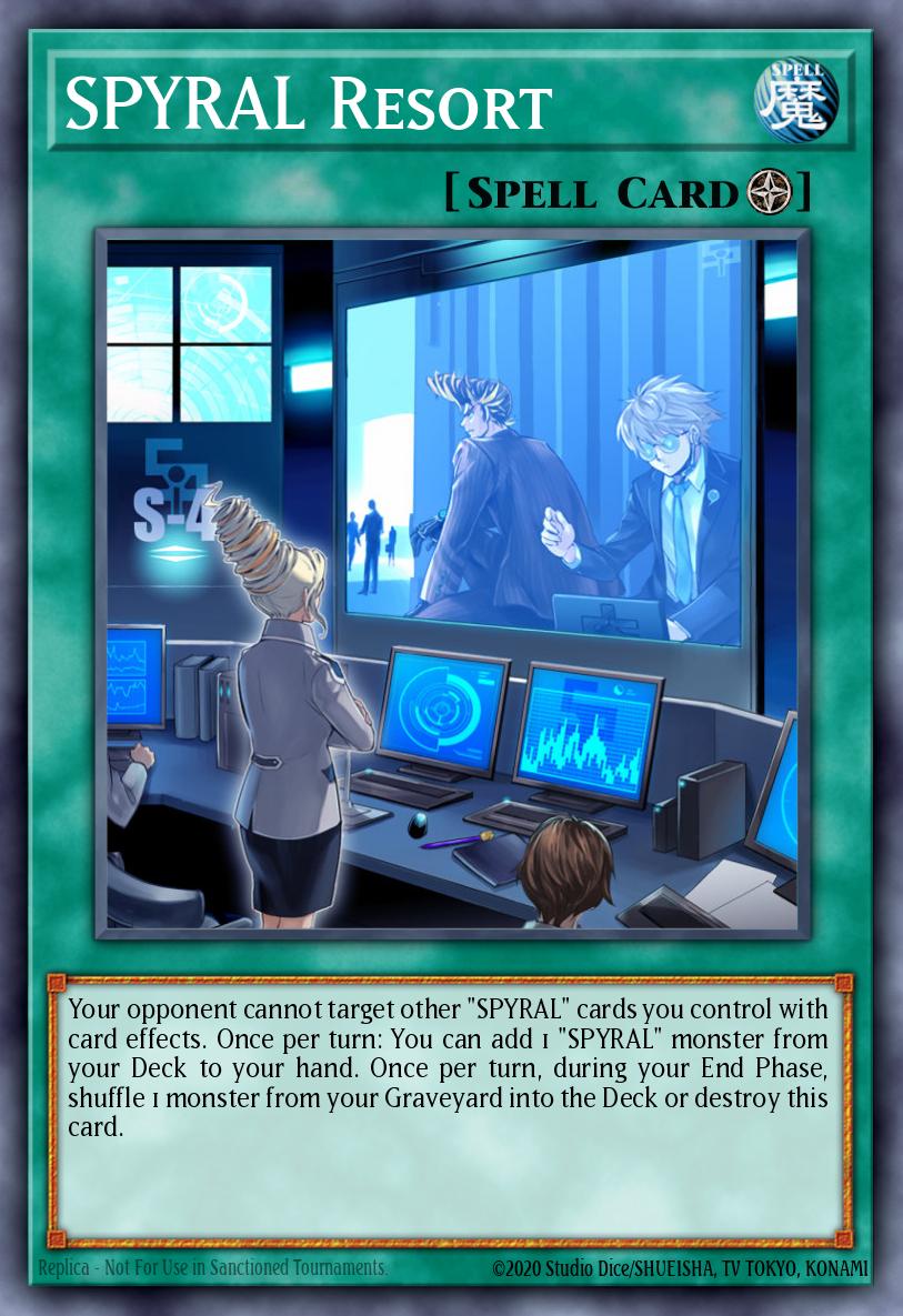 SPYRAL Resort (V.1 - Platinum Secret Rare)