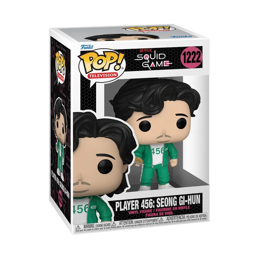Funko Pop - Player 456 Seong Gi-Hun #1222 (Squid Game)