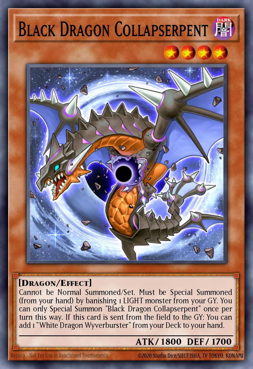 Dragon Noir Effonserpent (V.1 - Platinum Secret Rare)