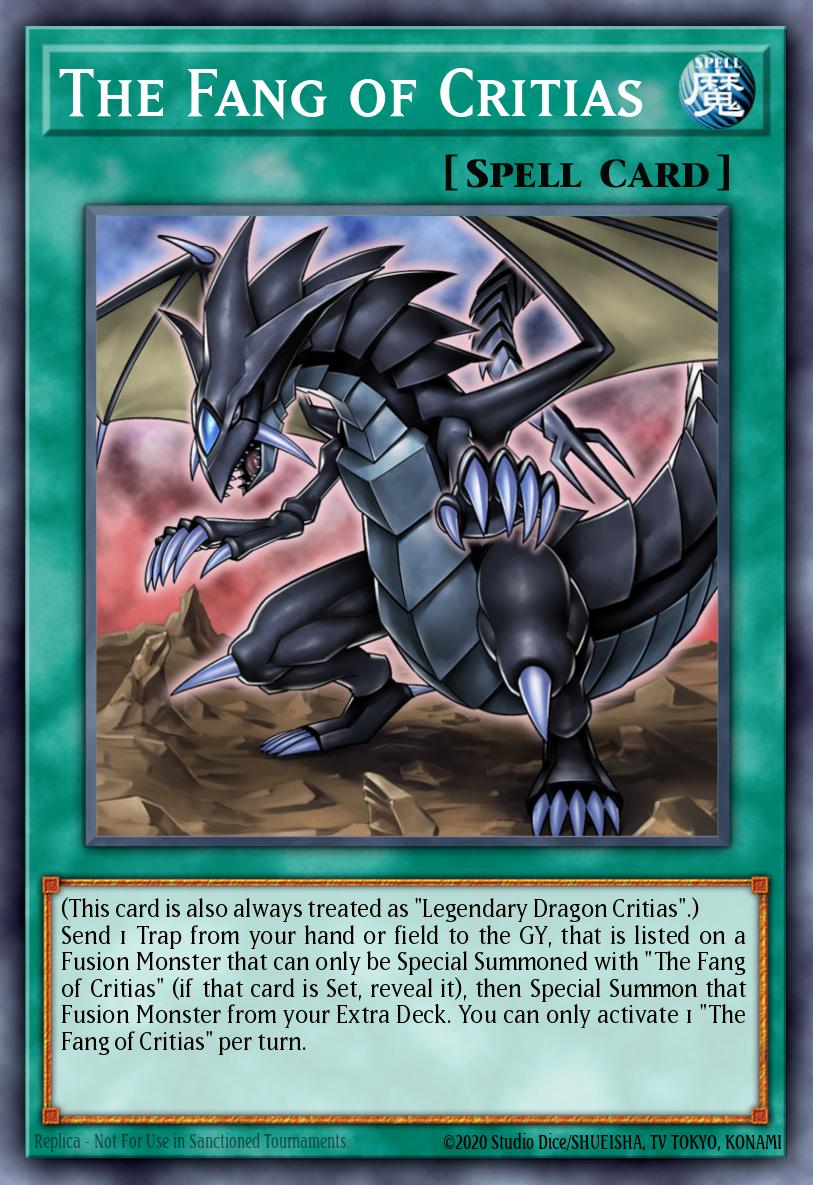 Le Croc de Critias (V.1 - Platinum Secret Rare)