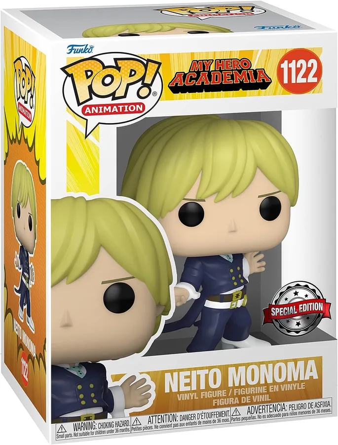 Funko Pop - Neito Monoma #1122 (My Hero Academia) Special Edition