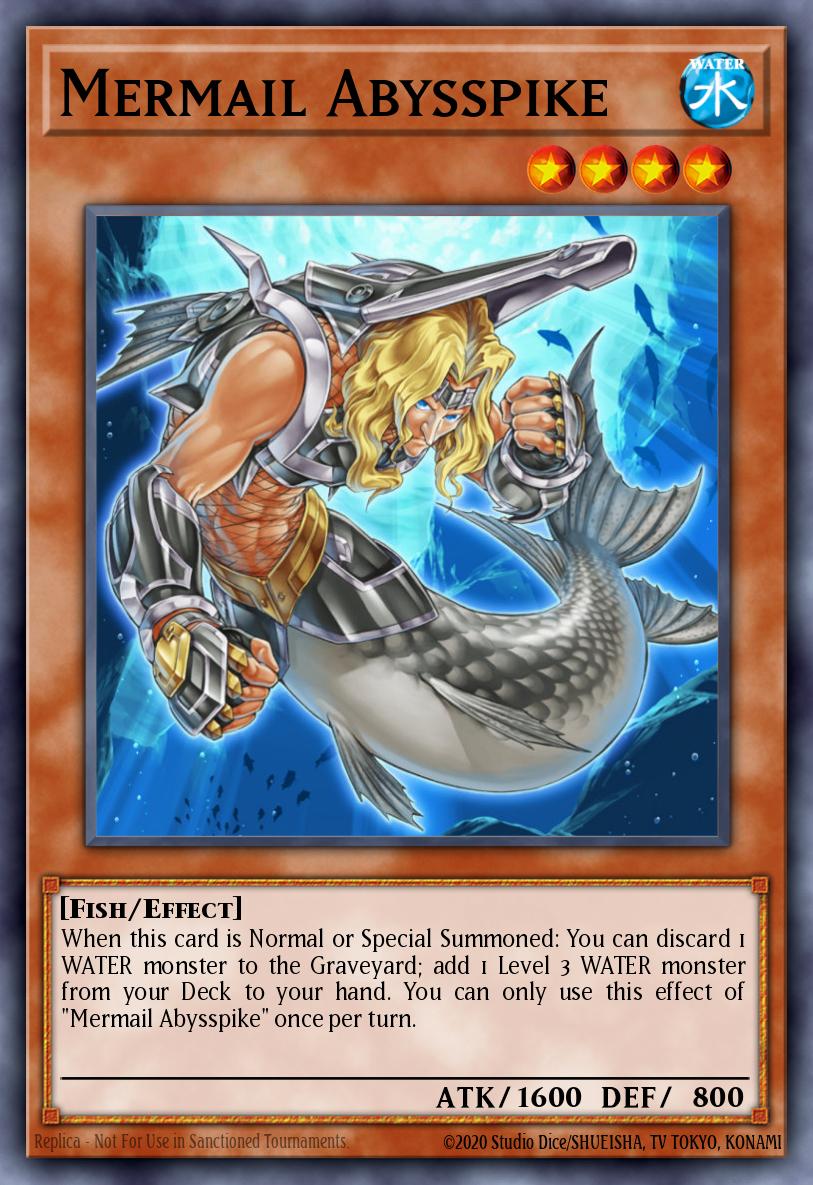 Sirènemure Abysspike (V.4 - Platinum Secret Rare)