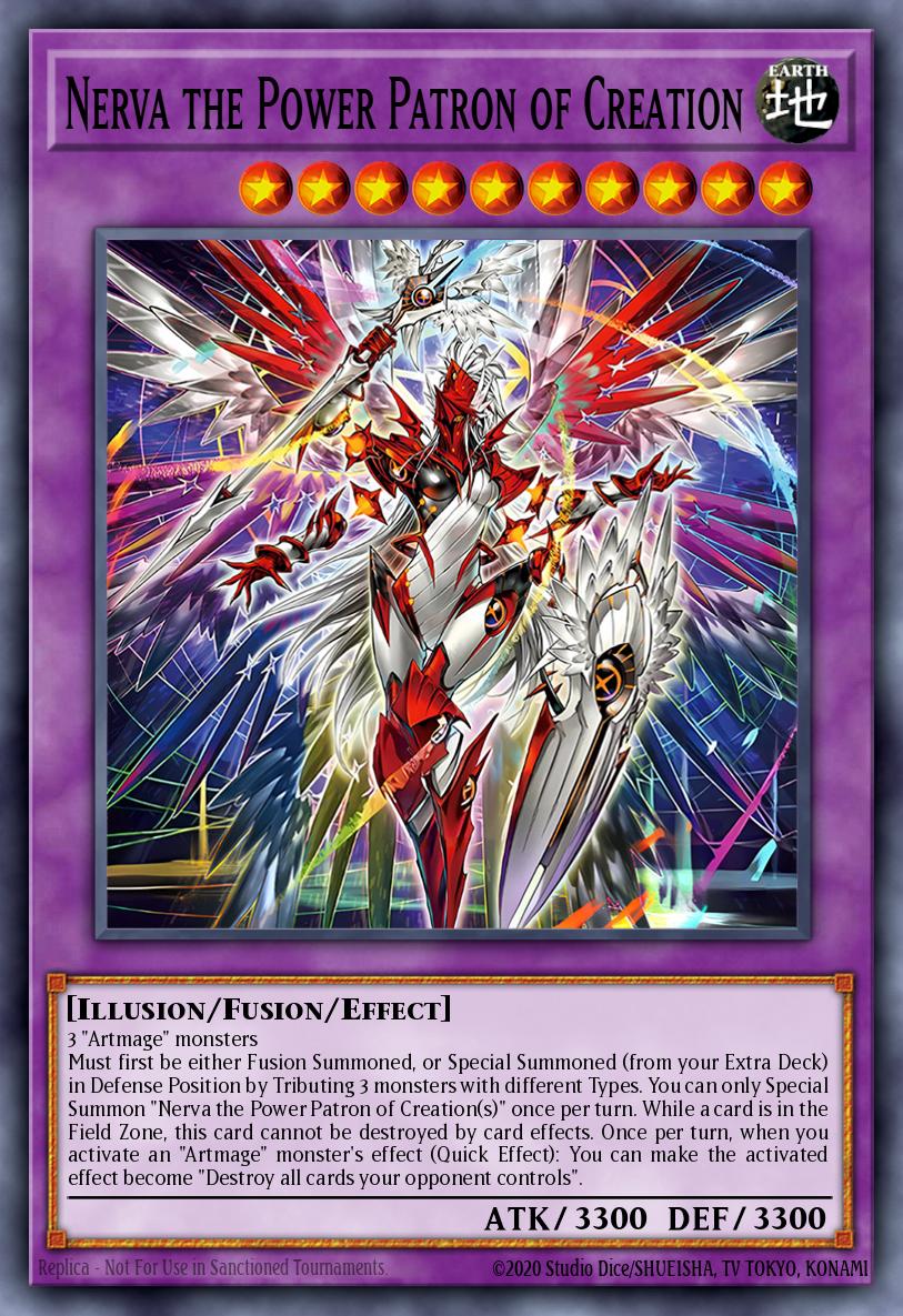 Nerva la Mécène du Pouvoir de la Création (V.2 - Starlight Rare)