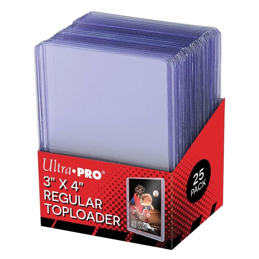 Ultra Pro - Toploaders transparents standard (x25)