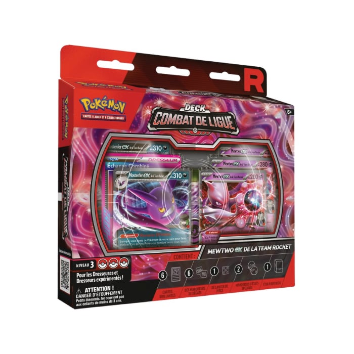 Deck Combat de Ligue Mewtwo ex de la Team Rocket