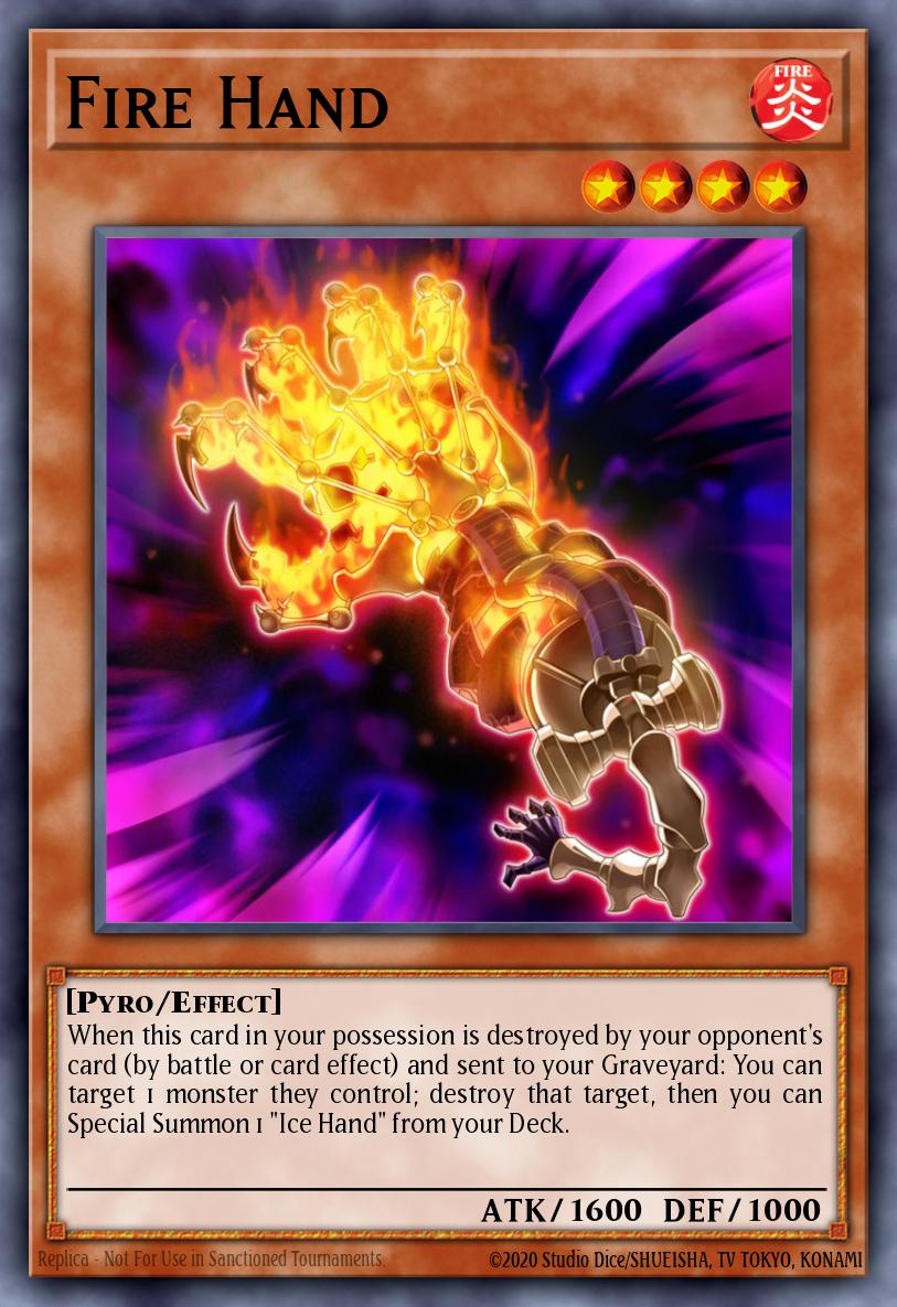 Main de Feu (V.1 - Platinum Secret Rare)