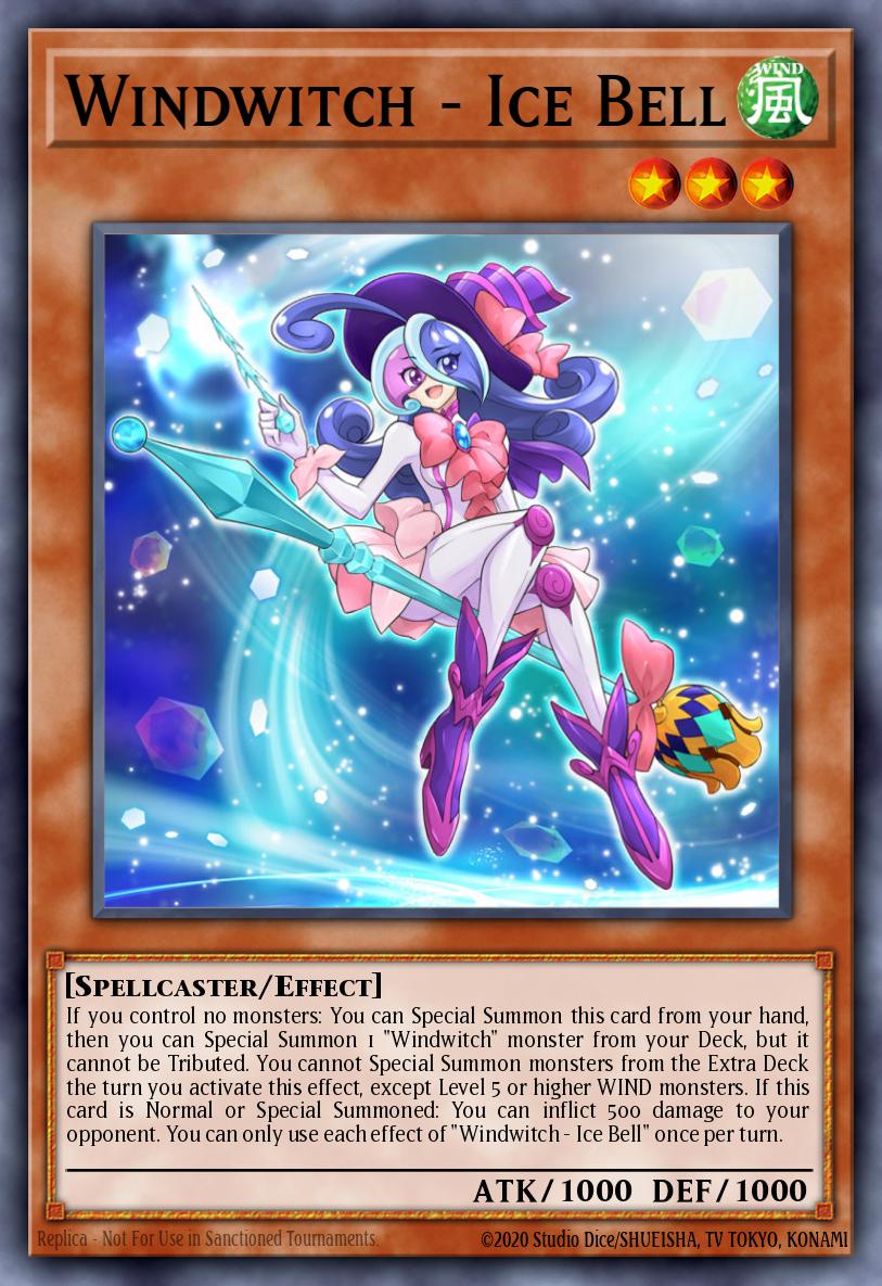 Sorcièrevent - Glace Clochette (V.1 - Platinum Secret Rare)