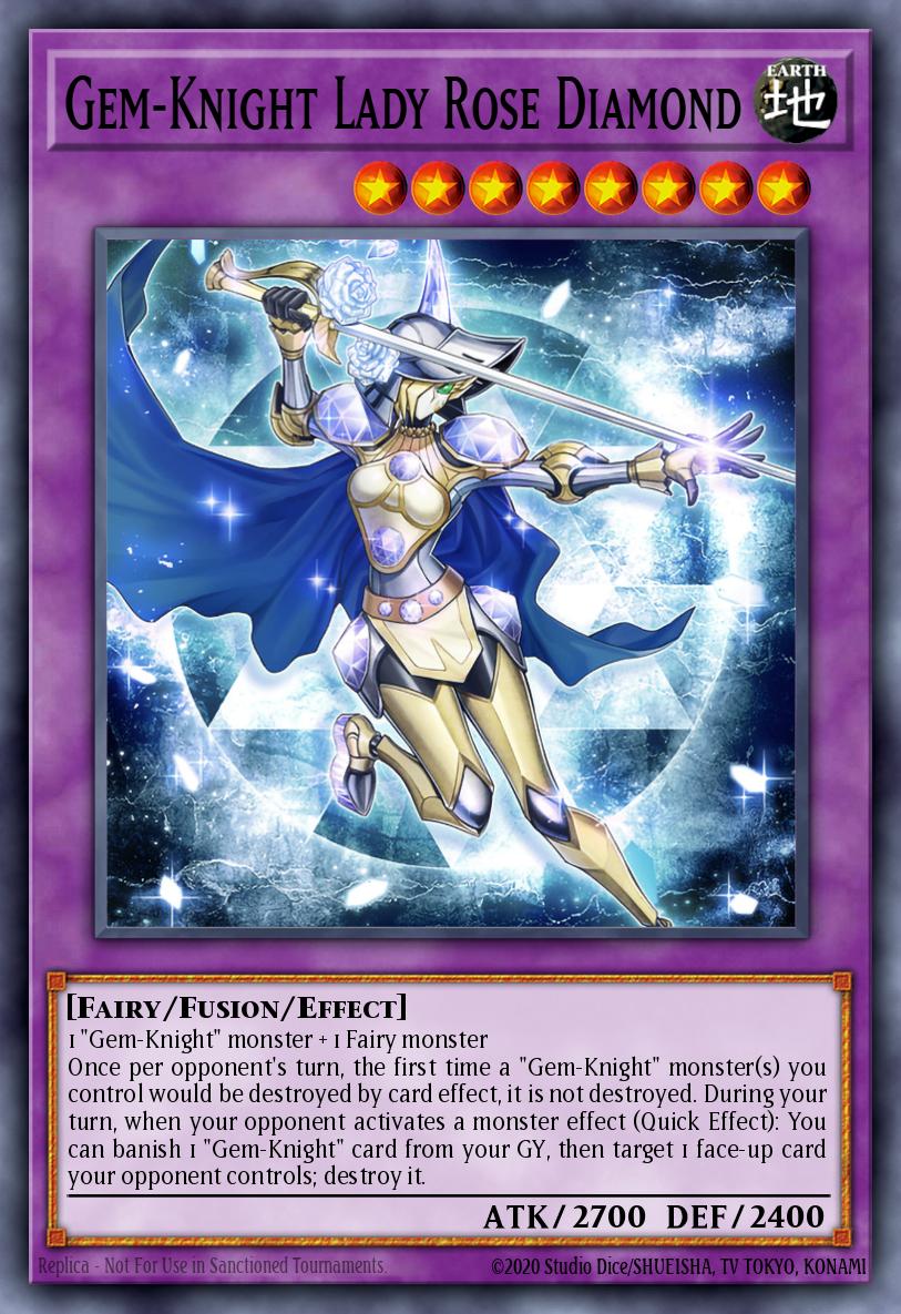 Diamant Rose, Dame Chevalier-Gemmes (V.1 - Super Rare)