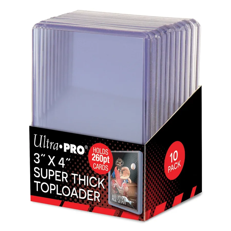 Ultra Pro - Protèges Cartes Standard Toploader Transparent
