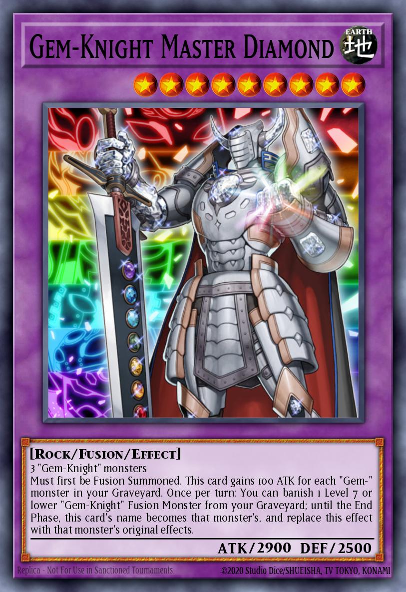 Maître Diamant, Chevalier-Gemmes (V.1 - Platinum Secret Rare)