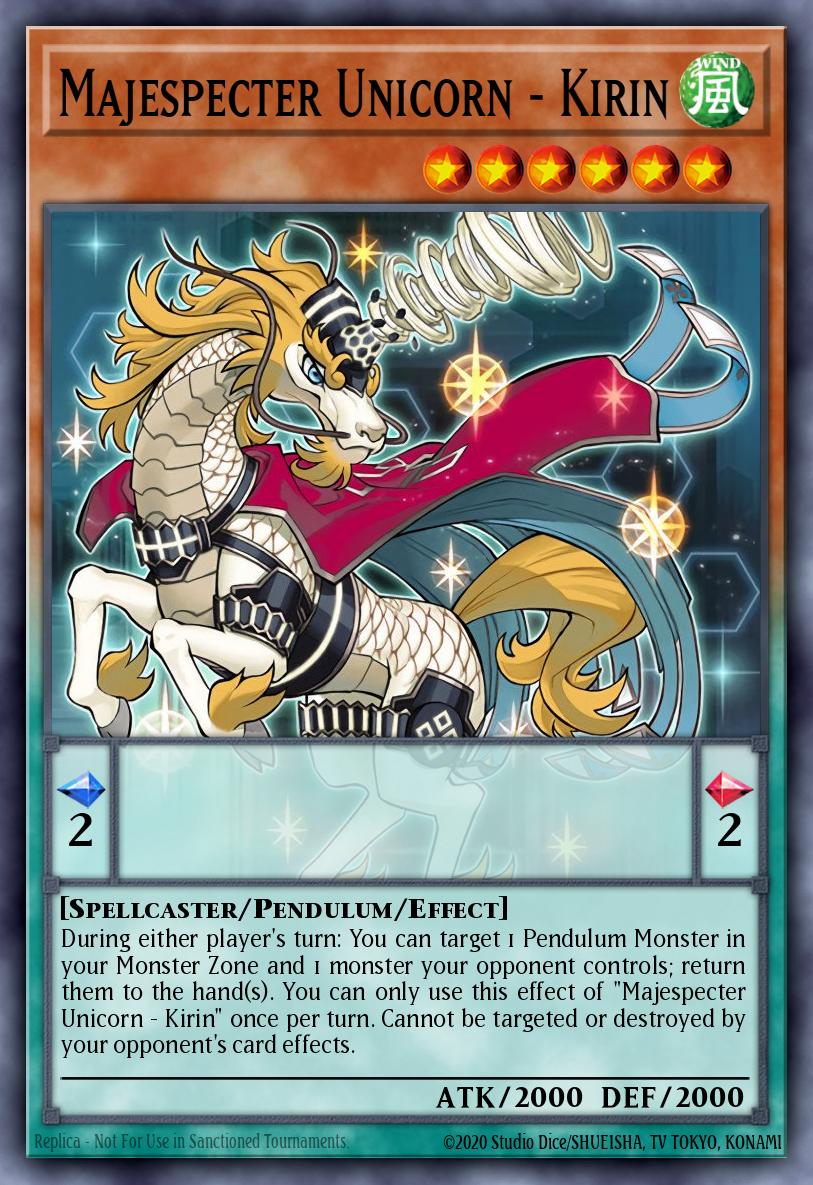 Licorne Majesspectre - Kirin (V.1 - Platinum Secret Rare)