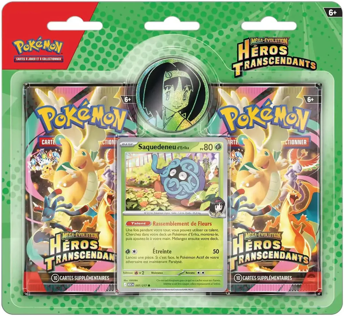 Duopack ME2.5 Saquedeneu - Héros Transcendants