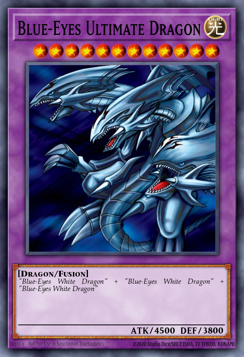 Dragon Ultime aux Yeux Bleus (V.2 - Ultra Rare)