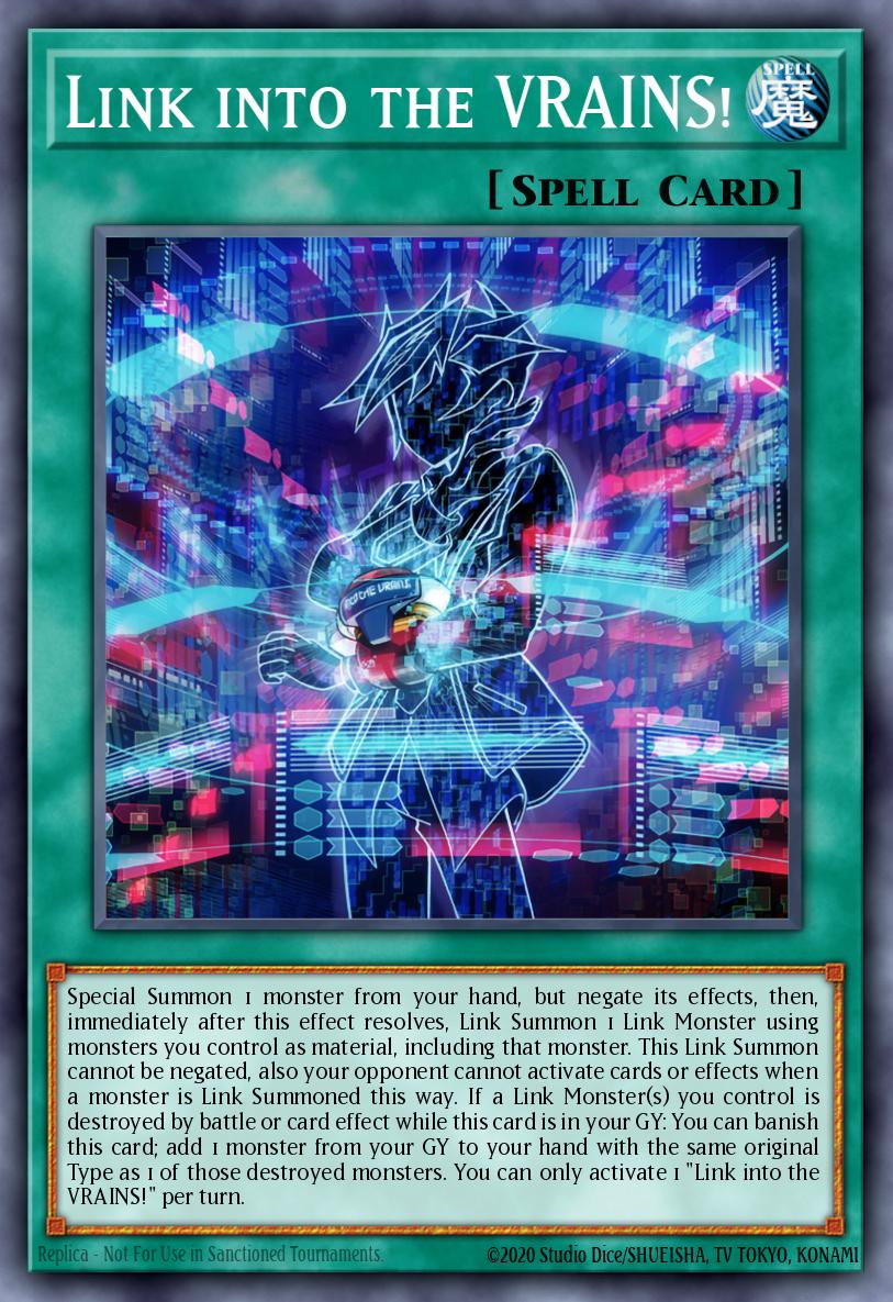 Lien dans les VRAINS ! (V.1 - Platinum Secret Rare)