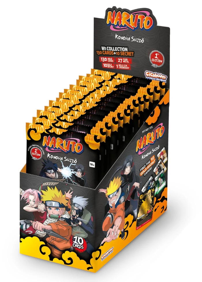 Display Konoha Shidō - Naruto Myhtos TCG edition 1