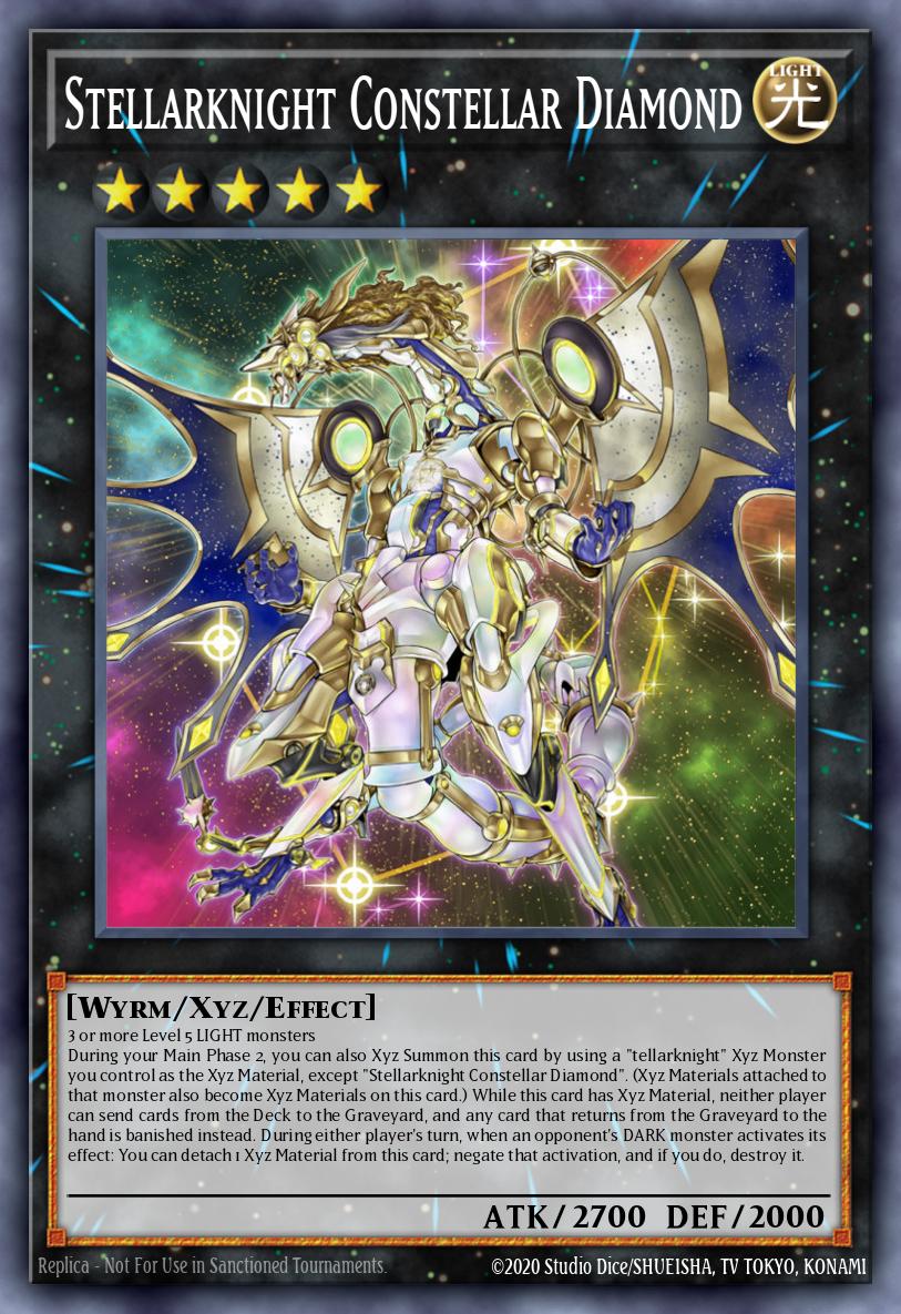 Stellchevalier Constellée Diamant (V.1 - Platinum Secret Rare)
