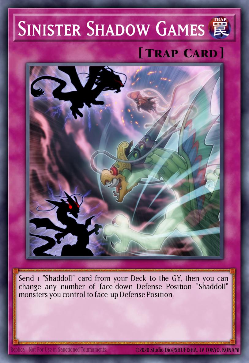 Jeux de l'Ombre Sinistres (V.1 - Platinum Secret Rare)
