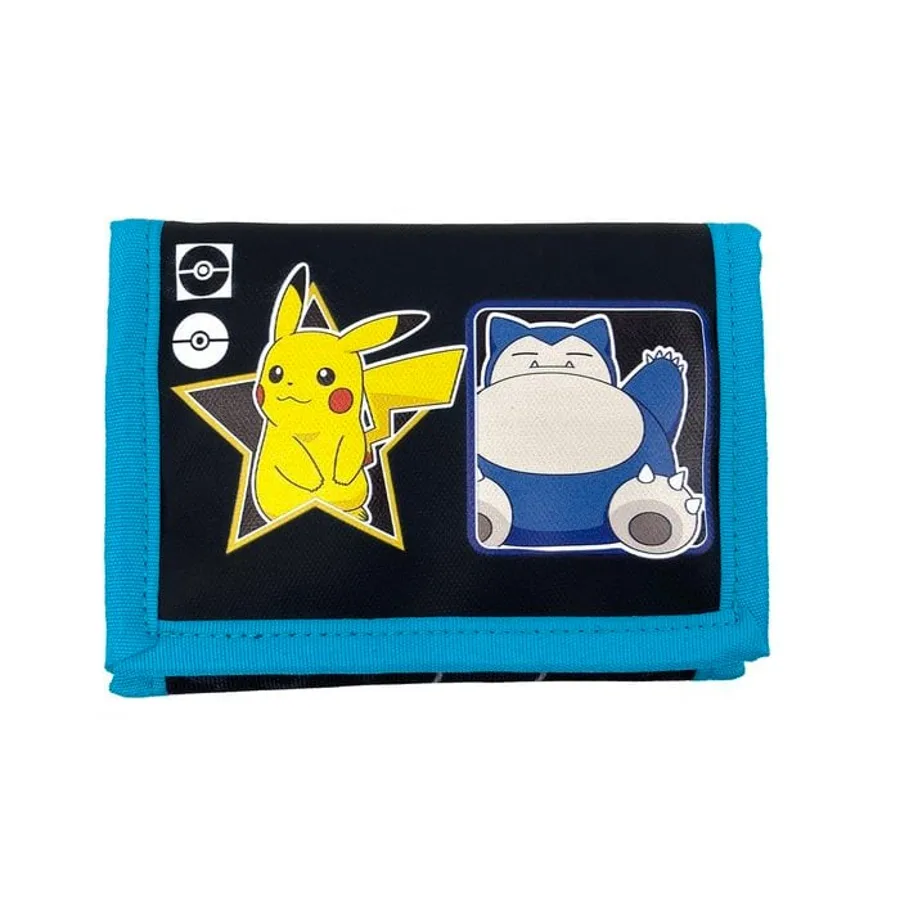 Portefeuille Pikachu et Ronflex