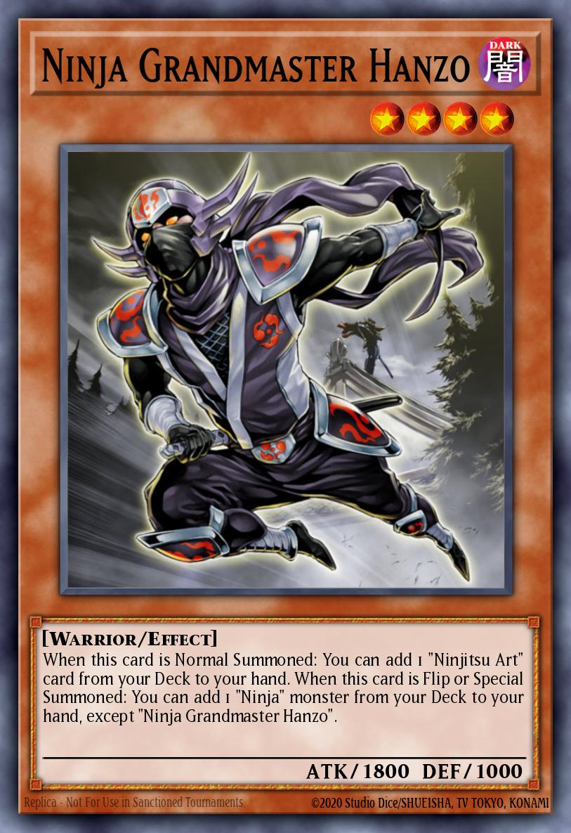 Maestro Ninja Hanzo (V.1 - Platinum Secret Rare)