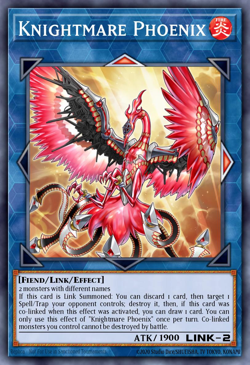 Phénix, Chevalier du Cauchemar (V.5 - Quarter Century Secret Rare)