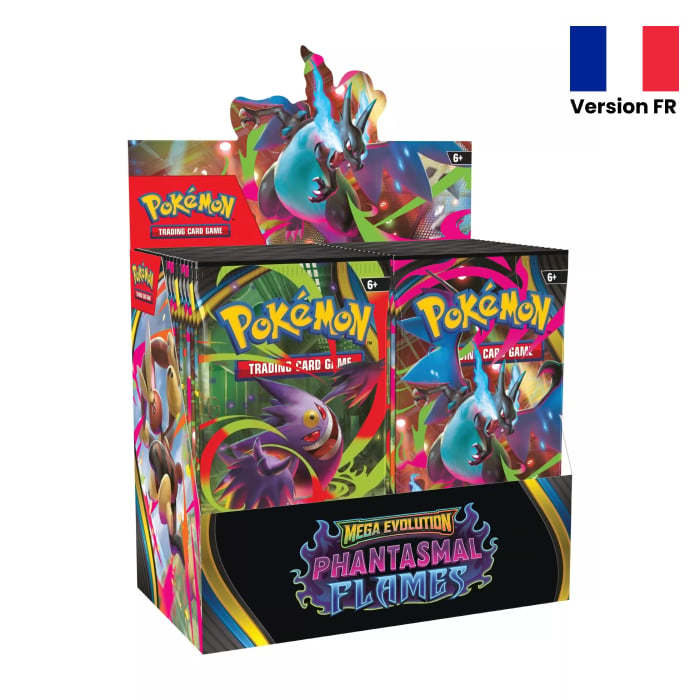 Case de 6 displays ME2 Flammes Fantasmagoriques