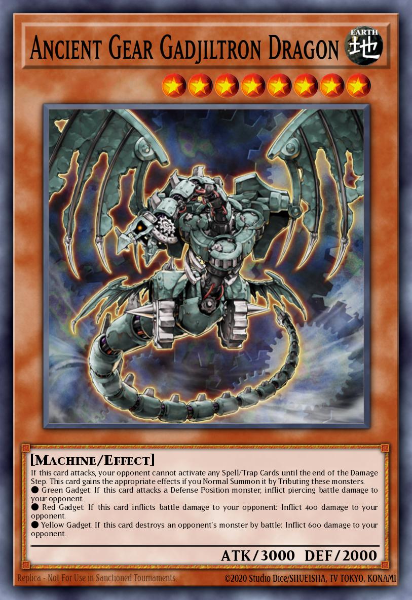 Dragon Gadjiltron Rouages Ancients (V.1 - Ultra Rare)