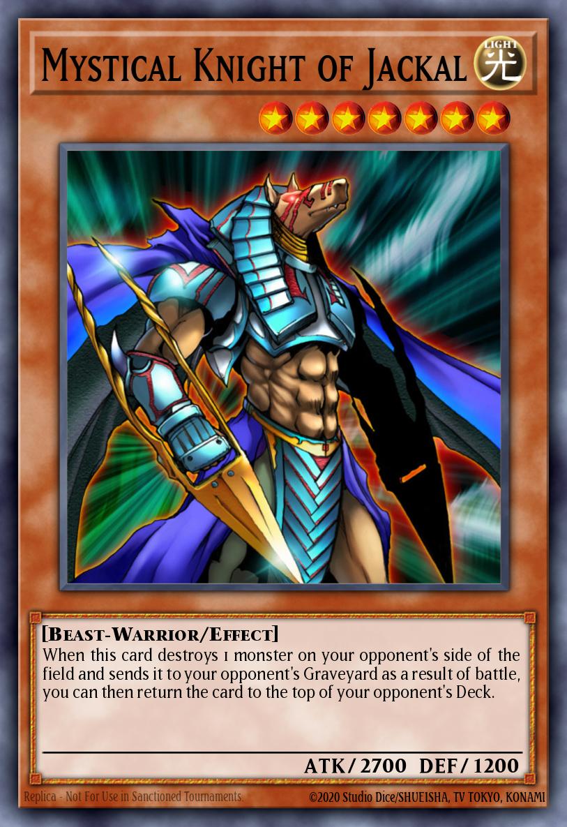 Chevalier Mystique du Chacal (V.1 - Ultra Rare)