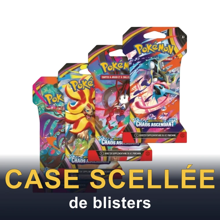 Case de blisters ME4 - Méga Évolution