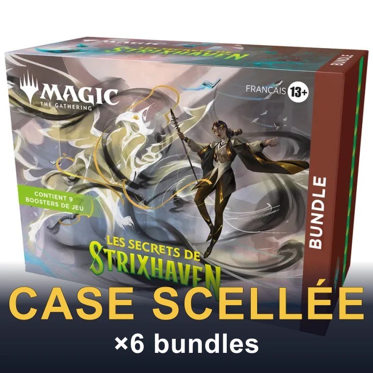 Case de 6 bundles Les Secrets de Strixhaven