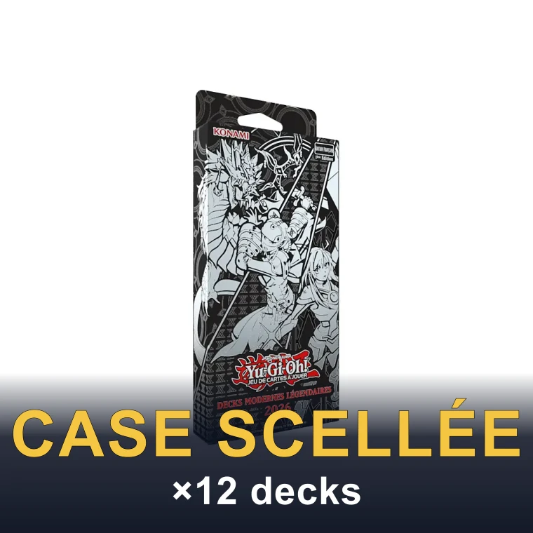 Case de 12 decks Légendaire 2026