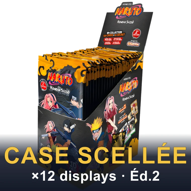 Case de 12 displays - Konoha Shidō - Édition 2