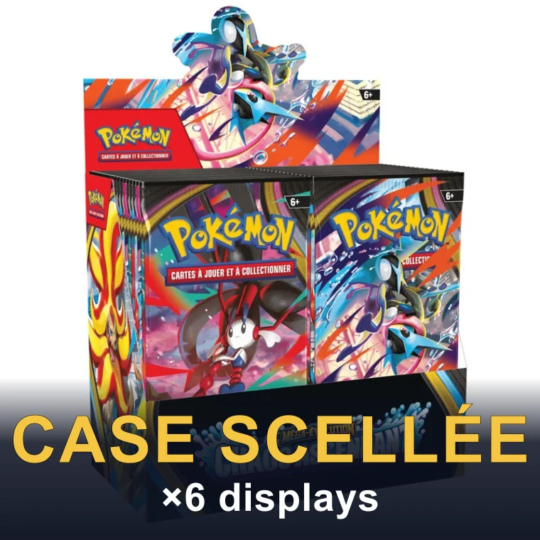 Case de 6 displays ME4 - Méga Évolution (FR)