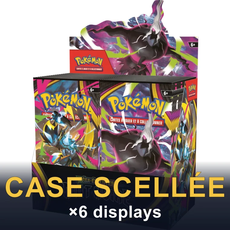 Case de 6 displays ME05 - Nuit Noire