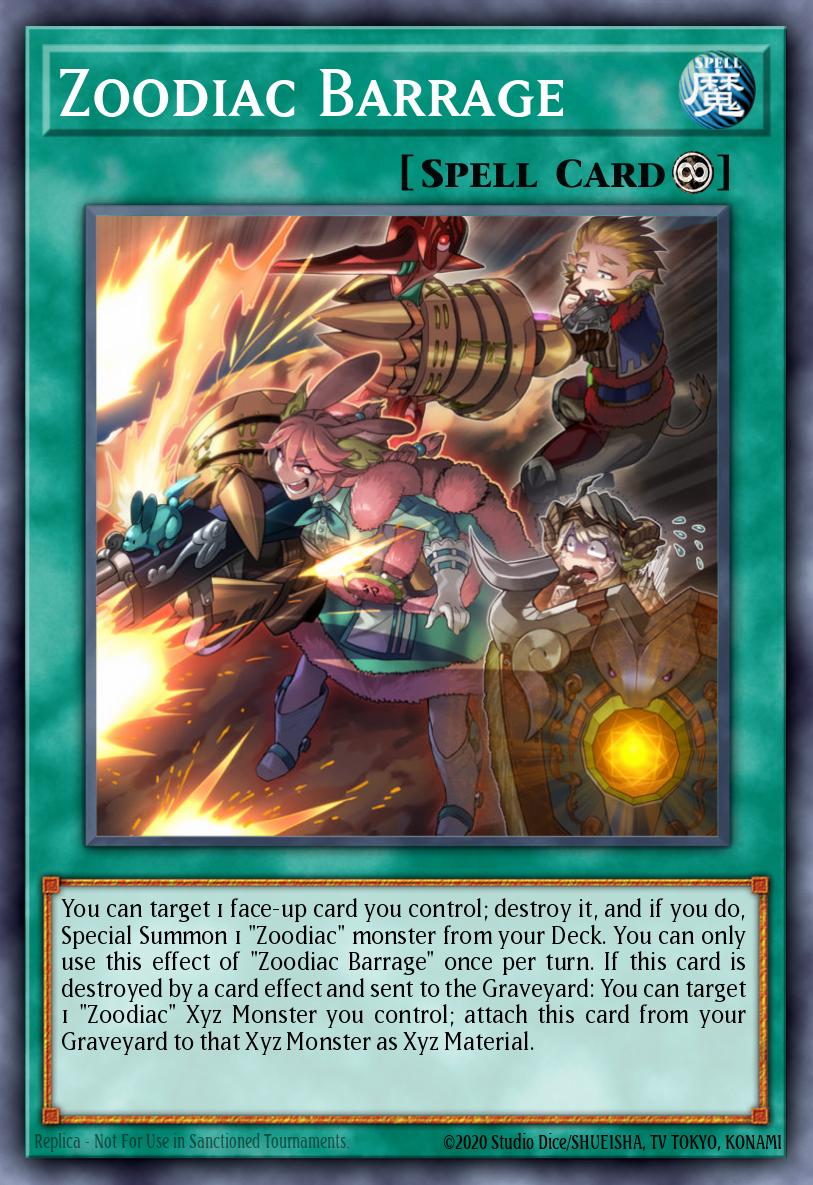 Barrage du Zoodiaque (V.4 - Platinum Secret Rare)