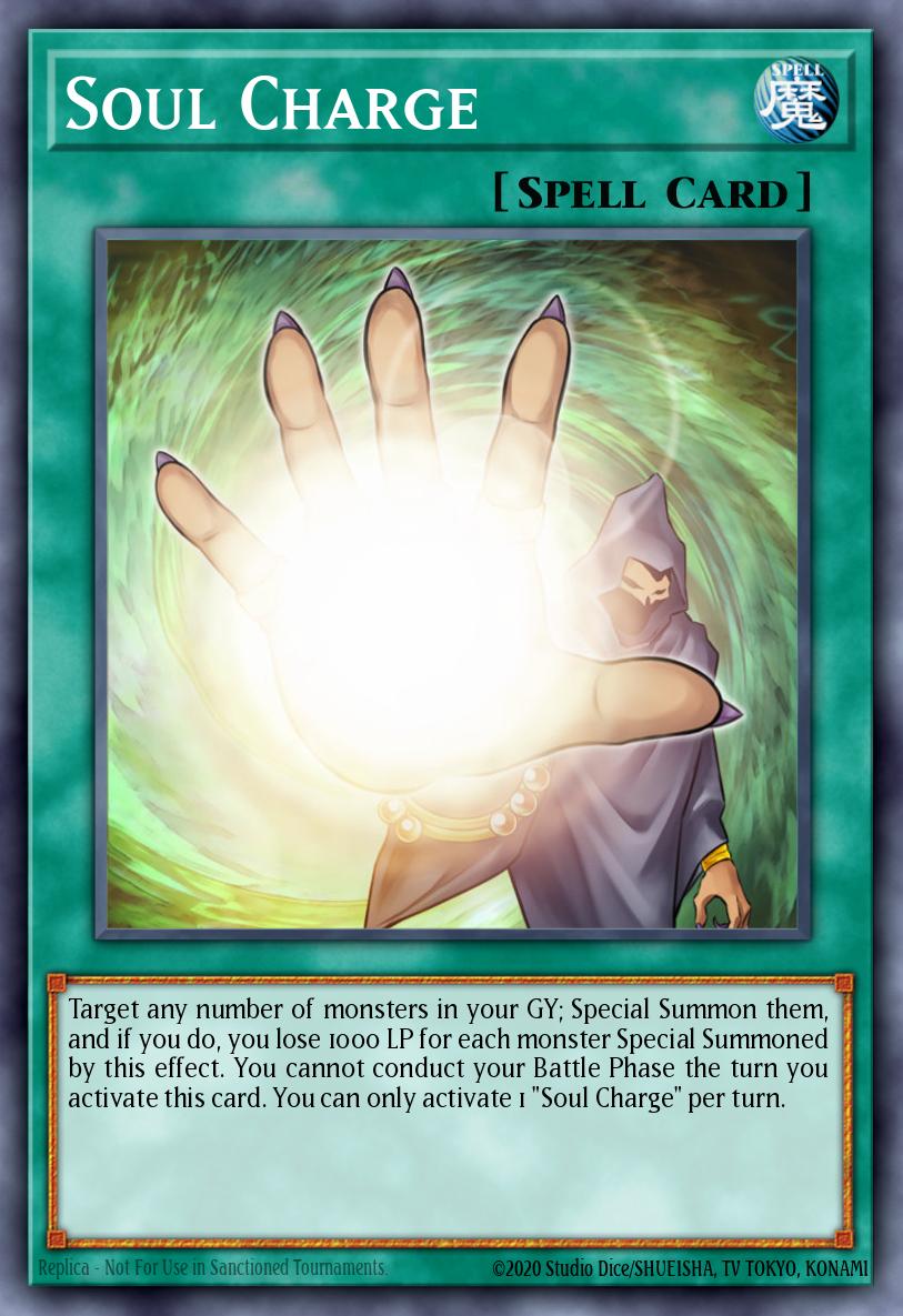 Charge de l'Âme (V.1 - Platinum Secret Rare)