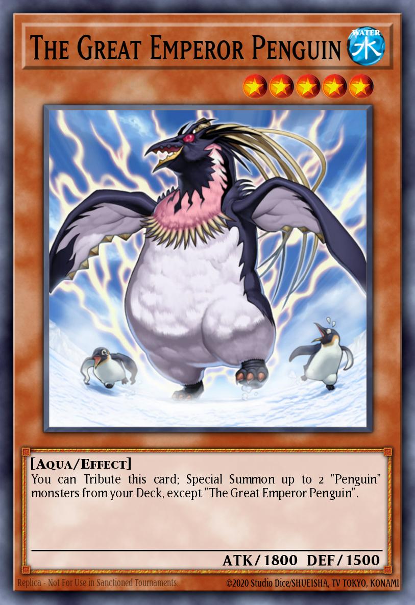 Le Grand Empereur Pingouin (V.2 - Parallel Rare)
