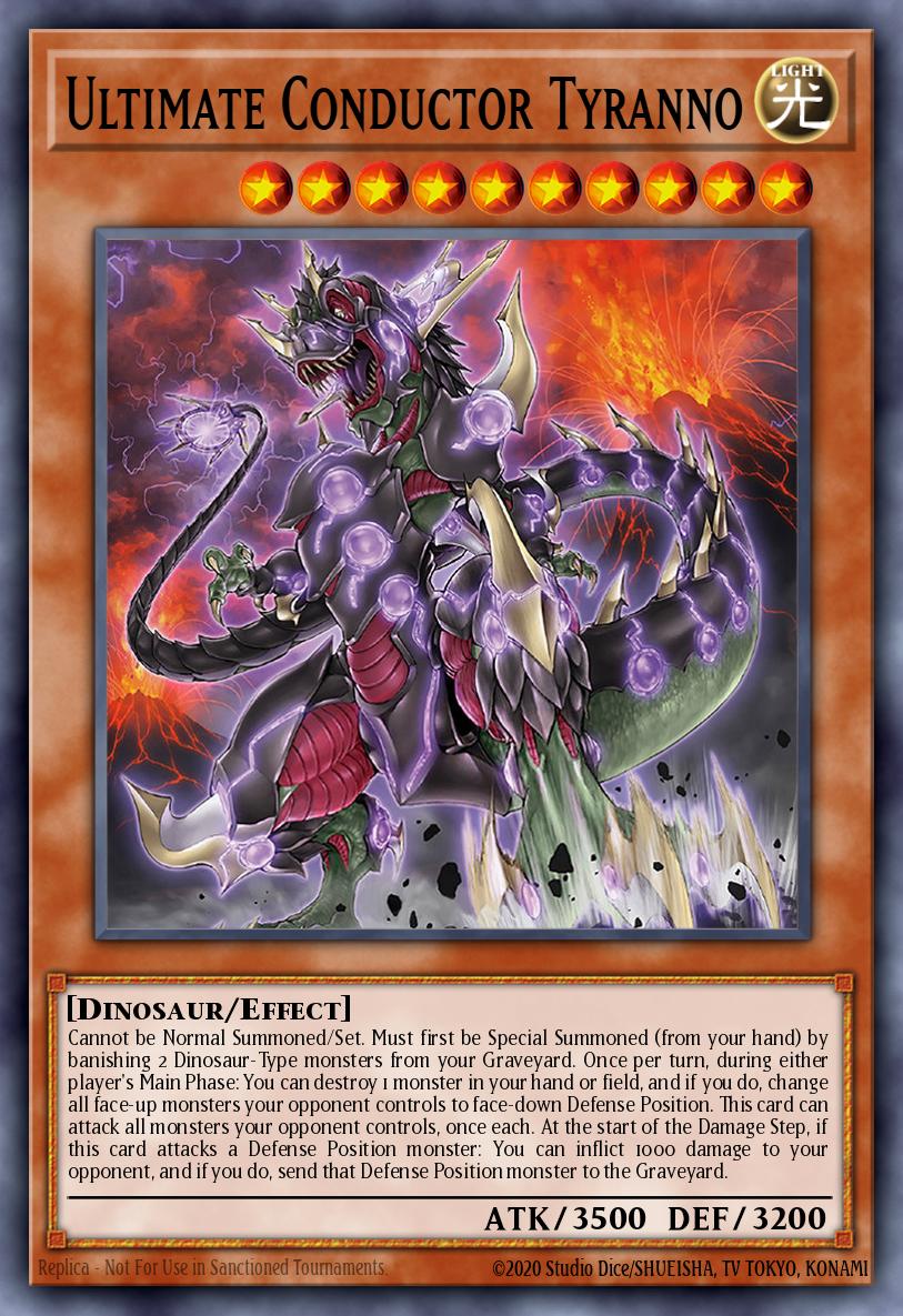 Tyranno Ultime-Conducteur (V.1 - Platinum Secret Rare)